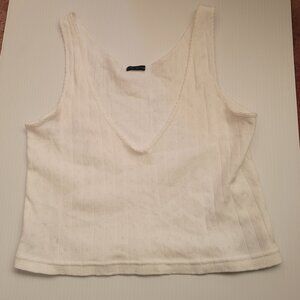 Brandy Melville Diamond Eyelet Tank